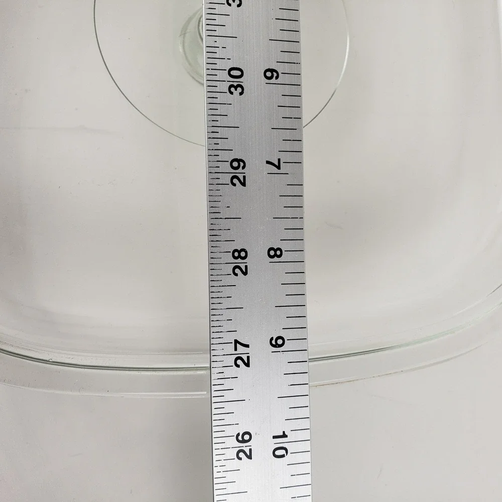 Corning Ware Pyrex P-10-C-1 Clear Glass Replacement Lid 10 Inch Square Casserole